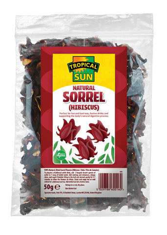 Sorrel (Hibiscus) - 100% Natural, Dried