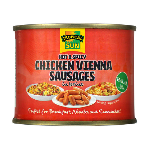 Vienna Sausages in Brine - Hot & Spicy