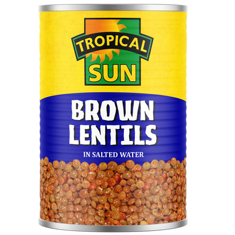 Brown Lentils - Tinned