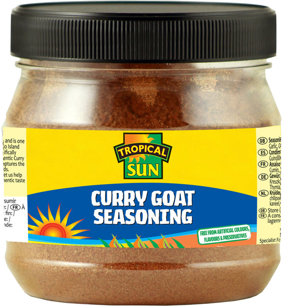 Tropical Sun Curry Goat Seasoning Tub 500g