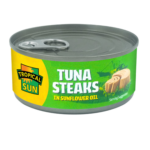 Tuna Steaks in Sunflower Oil