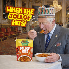King Charles Tries Jollof!
