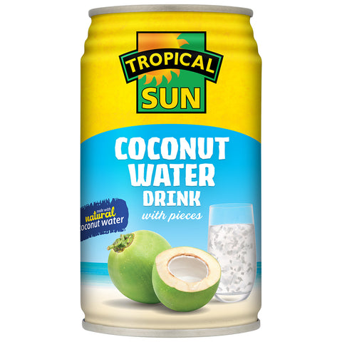 Coconut Water Drink with Coconut Pieces - Can
