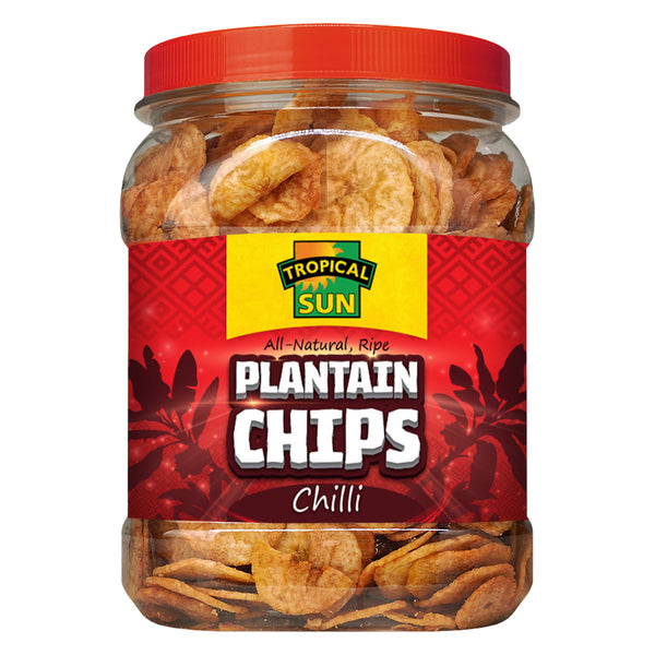 Sun Rip Tropical Sun Ripe Plantain Chips Tub - Chilli