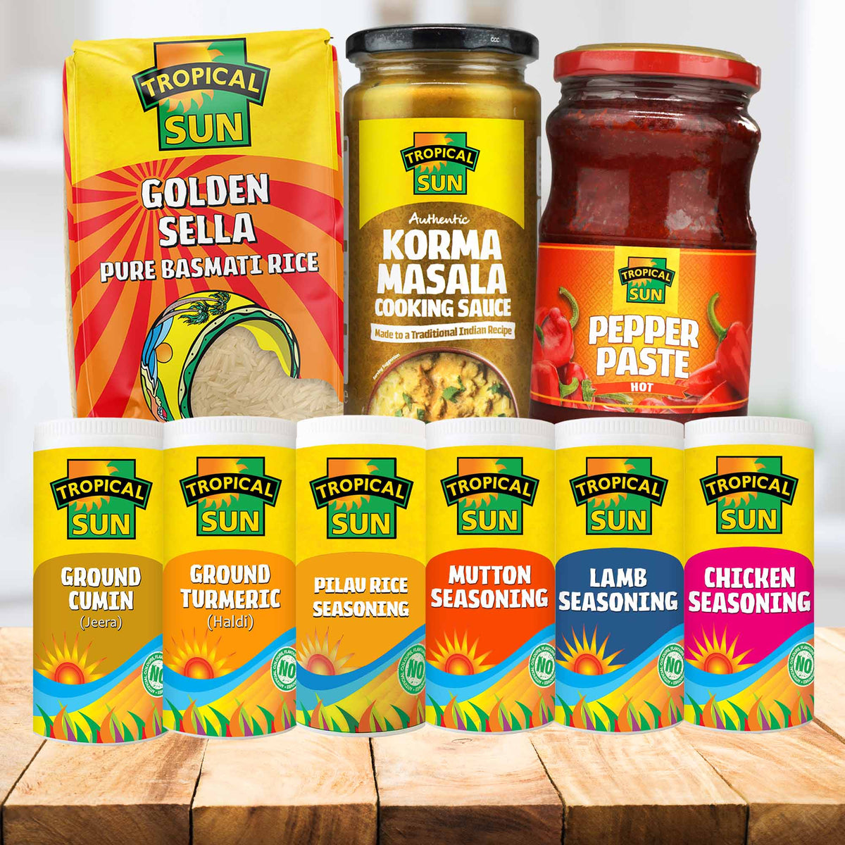 Biriyani Rice & Spice Bundle (13-Item Set)
