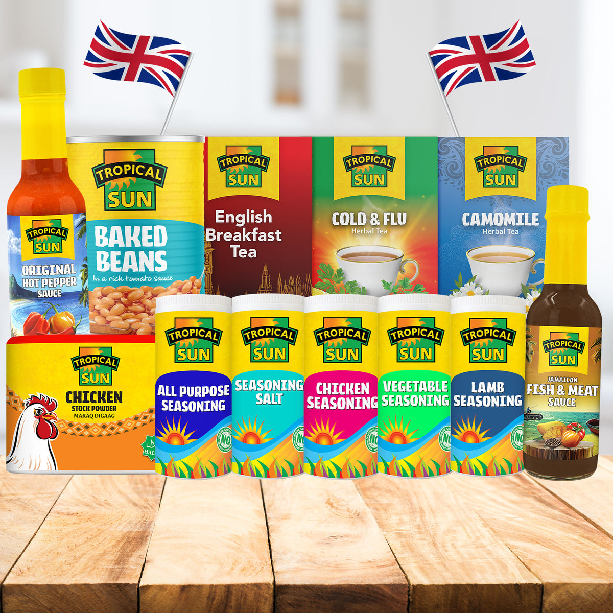 British Pantry Bundle (18-Item Set)