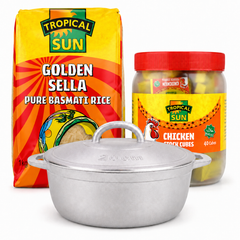 Dutch Pot, Rice & Chicken Stock Bundle Set