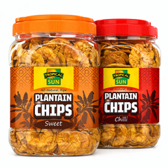 Plantain Chips Tubs 2 Pack– Sweet and Chilli