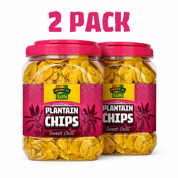 Plantain Chips Tub - Sweet Chilli