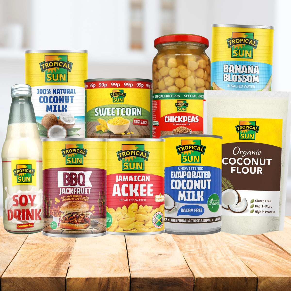 Coconut & Jackfruit Pantry Bundle (16-Item Set)