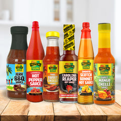 Chilli, BBQ & Hot Pepper Sauce Bundle (9-Item Set)