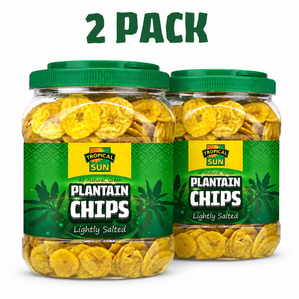 Plantain Chips Tub - Lightly Salted