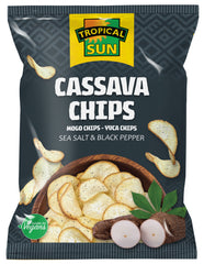 Cassava Chips - Sea Salt & Black Pepper