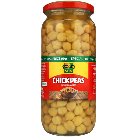 Chickpeas in Salted Water