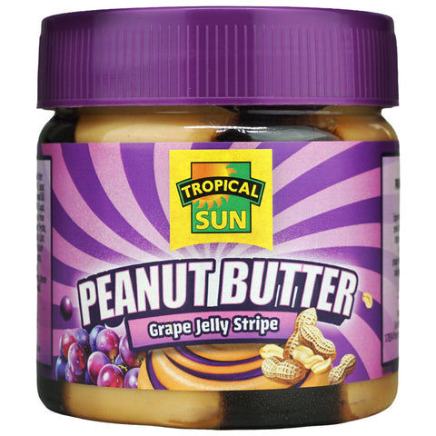 Peanut Butter Grape Jelly Stripe