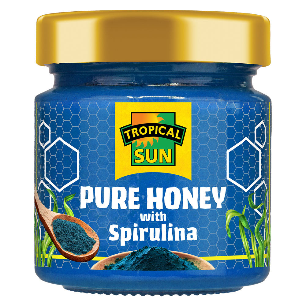 Pure Honey with Spirulina