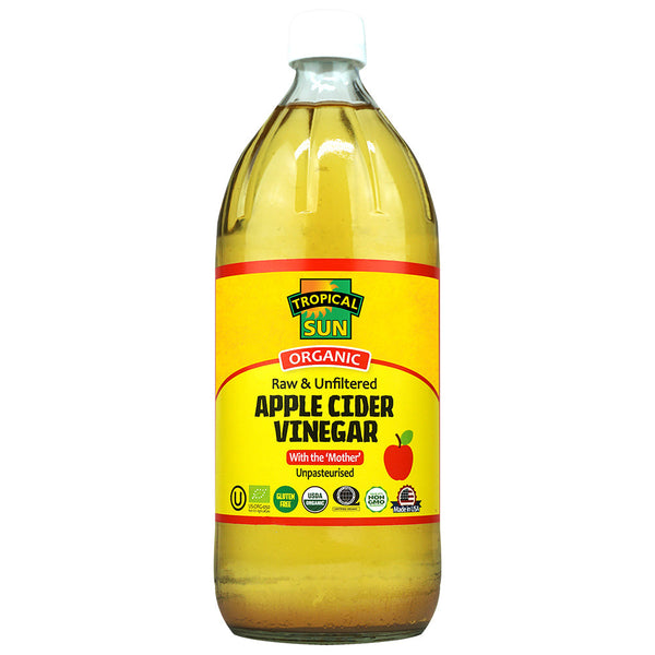 Apple Cider Vinegar - Organic, Raw & Unﬁltered