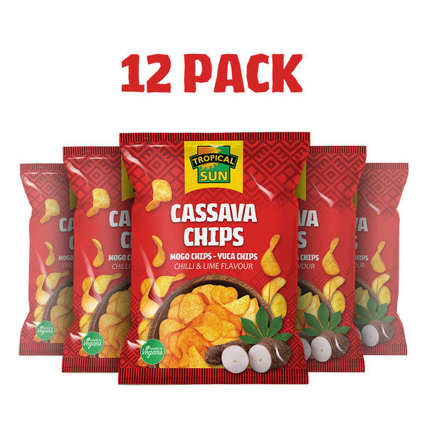 Cassava Chips - Chilli & Lime