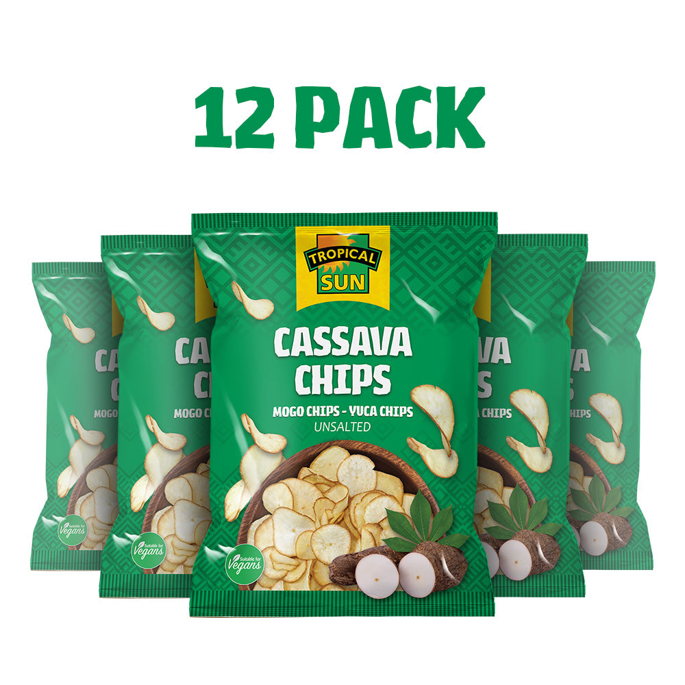 Taj Cassava Chips Lightly Salted (Pack Of 2) 200g - View #5