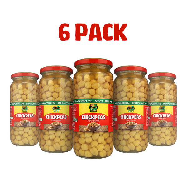 Chickpeas in Salted Water