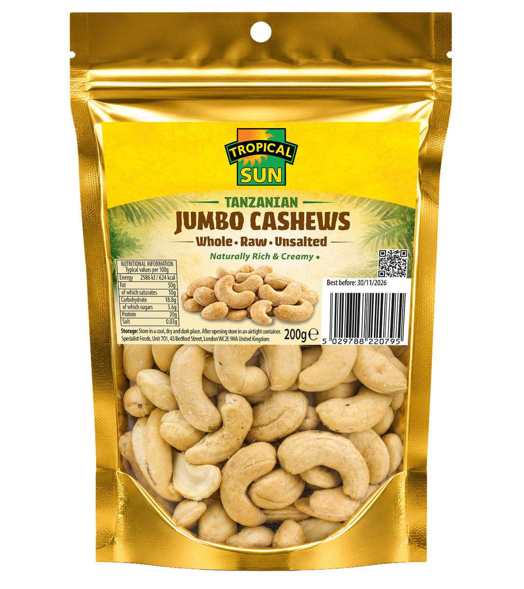 Jumbo Cashews