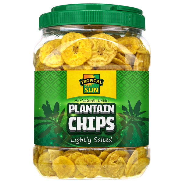 Plantain Chips Tub - Lightly Salted