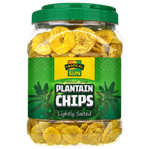 Plantain Chips Tub - Lightly Salted