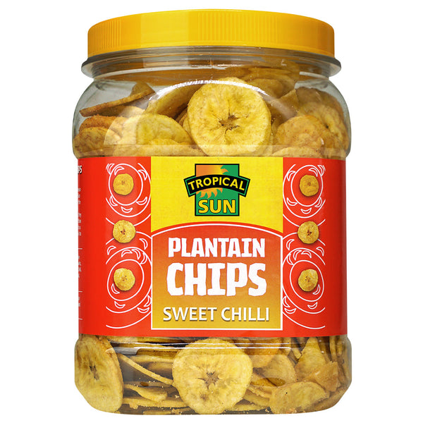 Plantain Chips Tub - Sweet Chilli