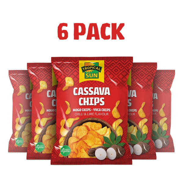 Cassava Chips - Chilli & Lime