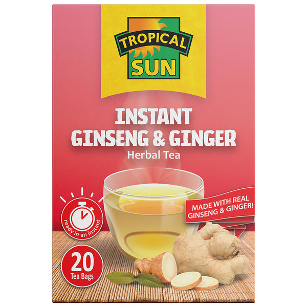Instant Ginseng & Ginger Tea