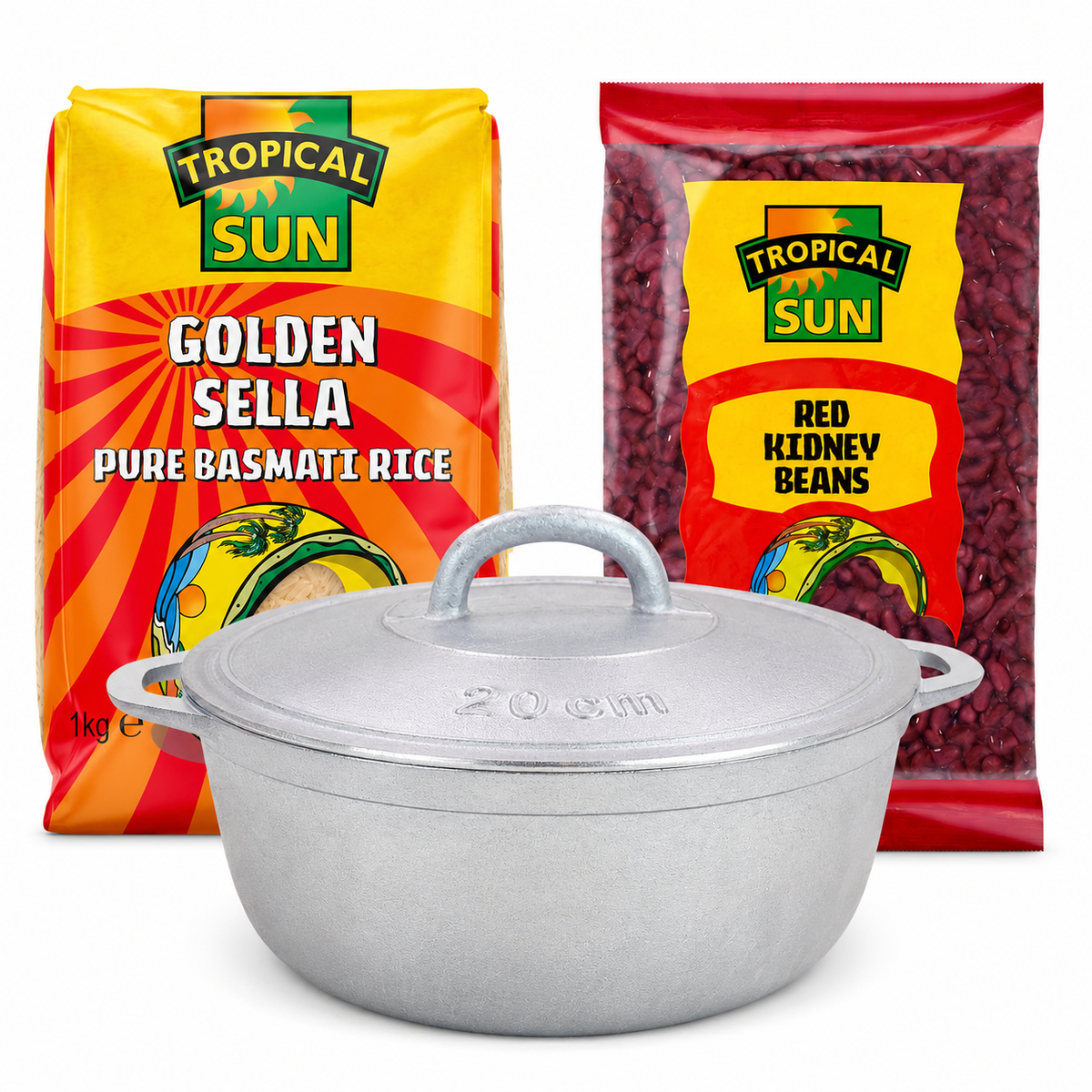 Dutch Pot, Rice & Kidney Beans Bundle Set