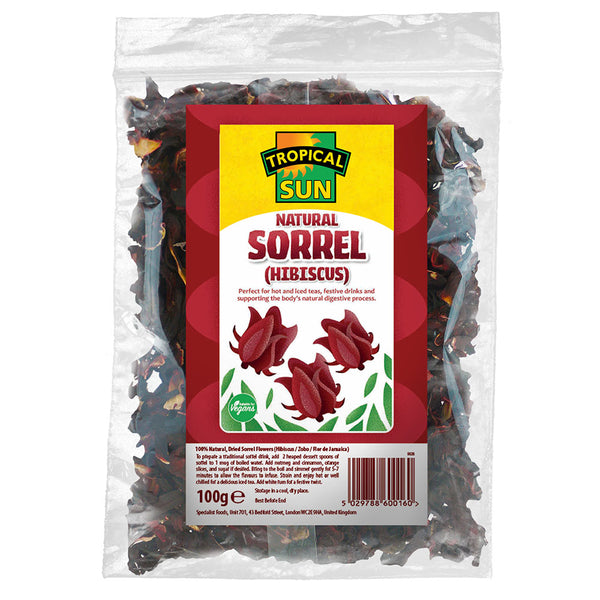 Sorrel (Hibiscus) - 100% Natural, Dried