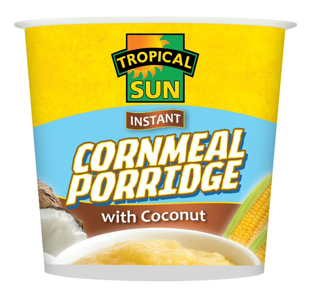 Instant Cornmeal Porridge - Coconut