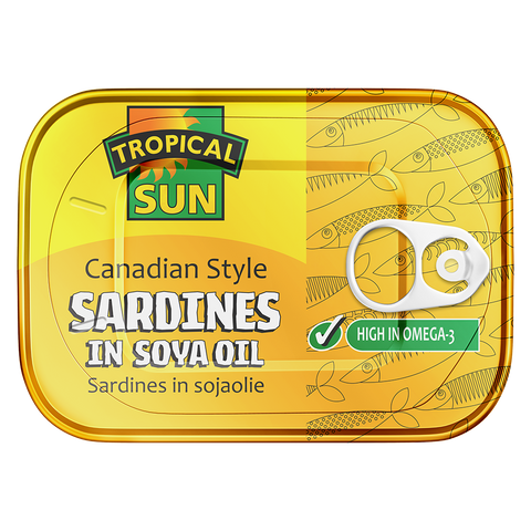 Canadian-Style Sardines in Soya Oil