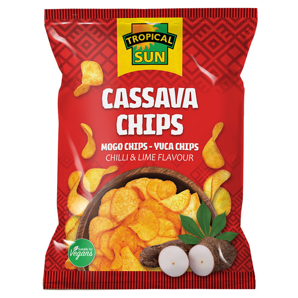 Cassava Chips - Chilli & Lime