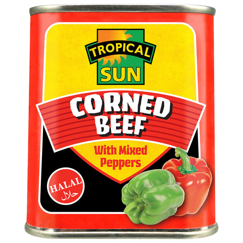 Corned Beef with Peppers - Halal