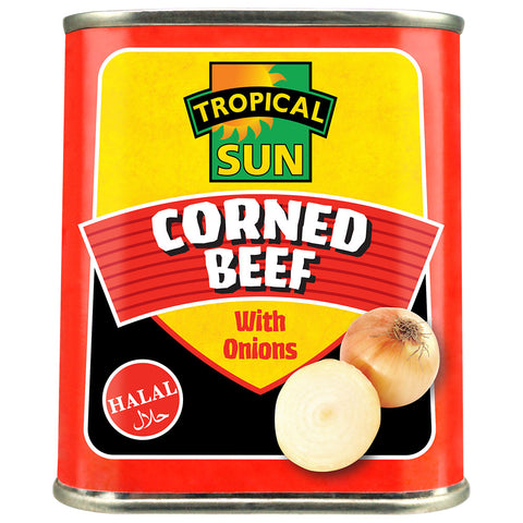 Corned Beef with Onions - Halal