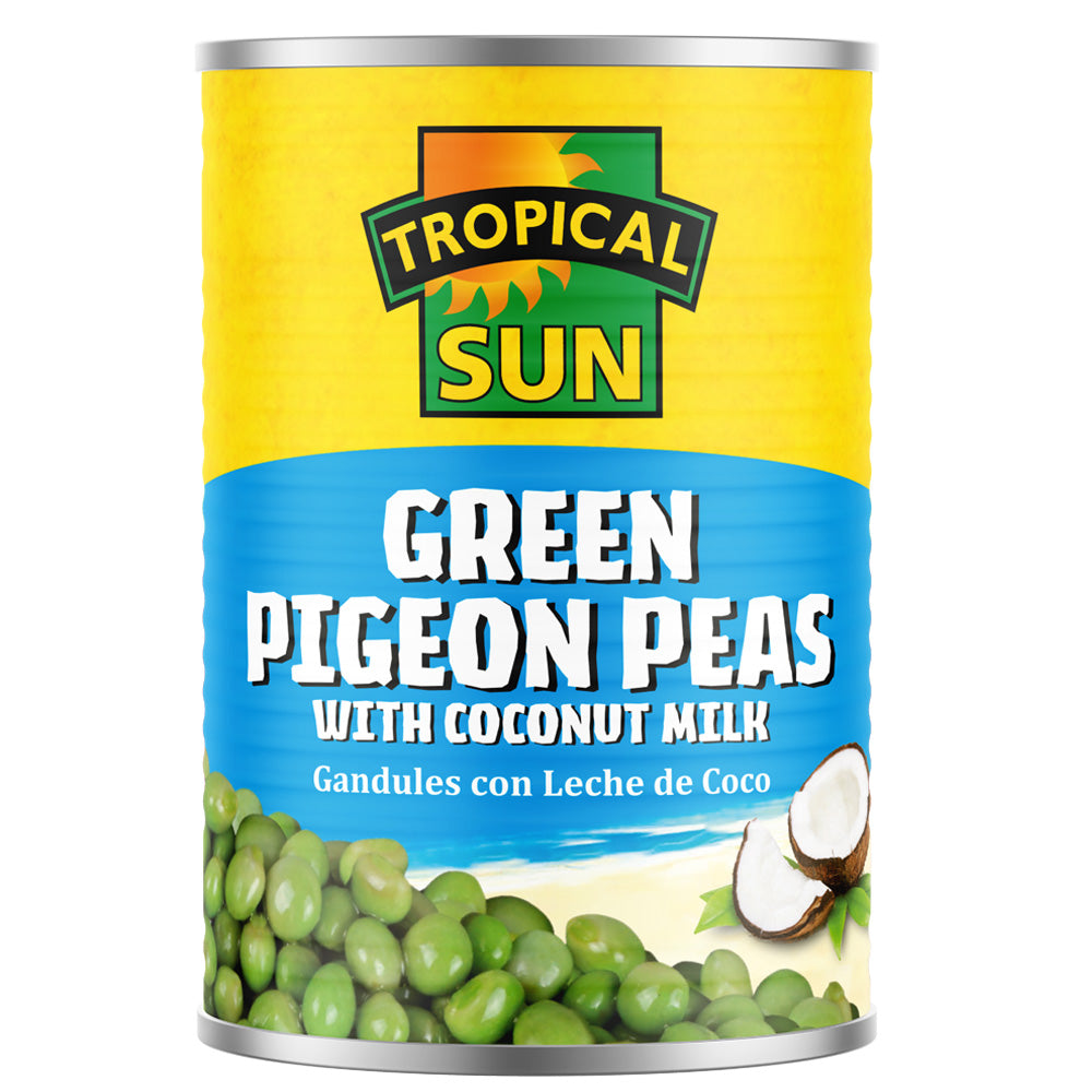 Green Pigeon Peas with Coconut Milk