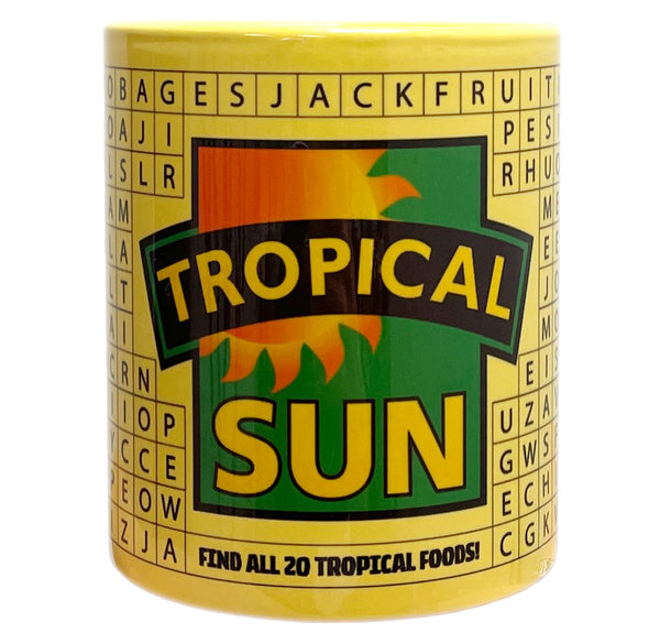Tropical Sun Word Search Mug