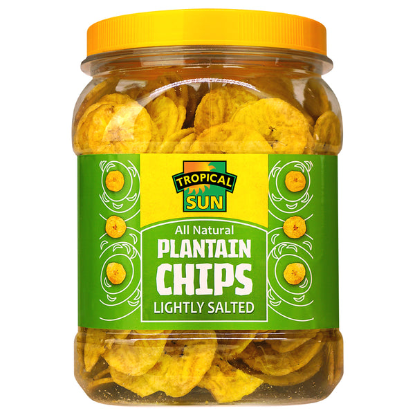 Plantain Chips Tub - Lightly Salted