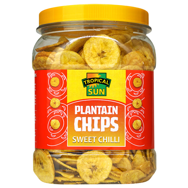 Plantain Chips Tub - Sweet Chilli