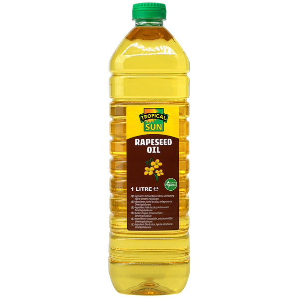 Top Rapeseed Oil Tropical Sun Rapeseed Oil Bottle 1ltr