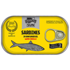 Sardines in Sunflower Oil with Chilli