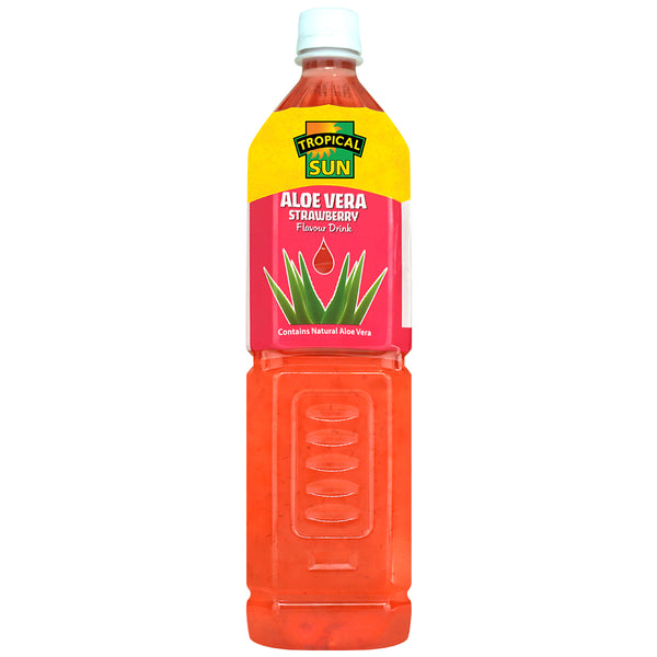 Aloe Vera Strawberry Drink
