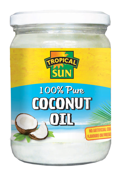 Tropical Sun Coconut Oil - 100% Pure Jar 480ml
