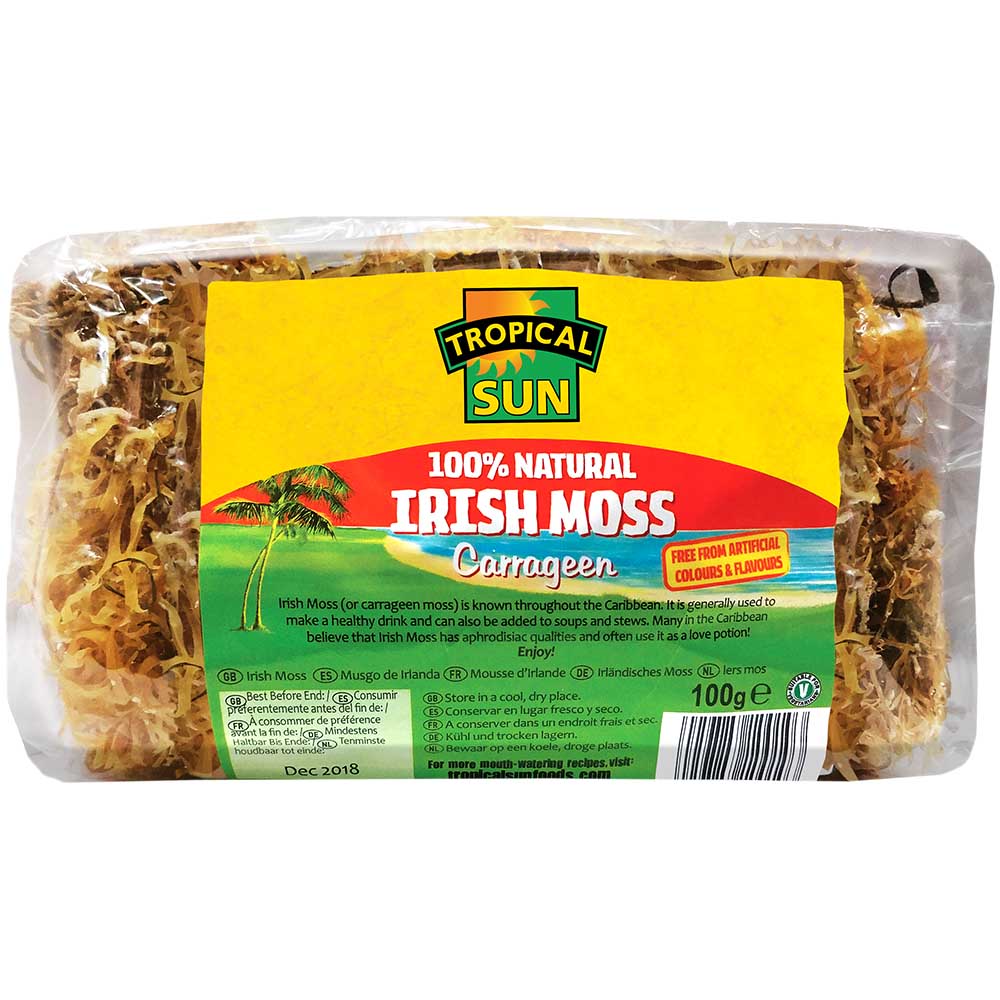 Tropical Sun Dried Irish Moss 100g